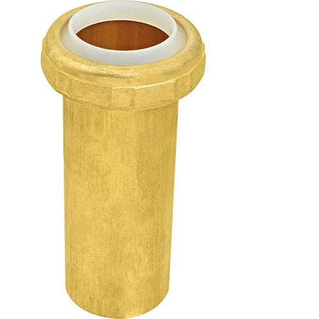 Component Hardware Tailpiece , 1.5"Npsx4"H, Brass E22-4120